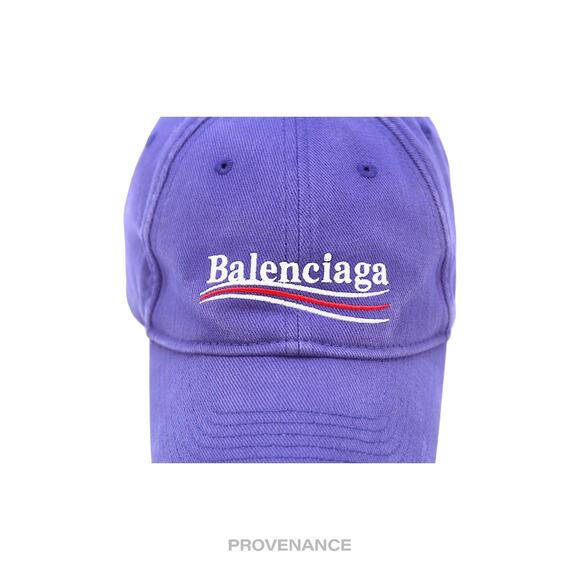 🔴 Balenciaga Political Campaign Cap Hat - Washed Blue - Picture 6 of 10